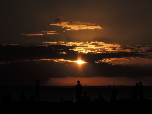 Nikon COOLPIX P310で撮影したハワイのビーチ・サンセット画像